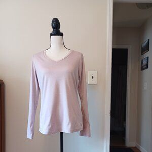 Women's V neck long sleeve RBX shirt